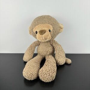Gund Fuzzy Monkey 13” #320599 Tan Brown Chimp Ape Plush Stuffed Animal